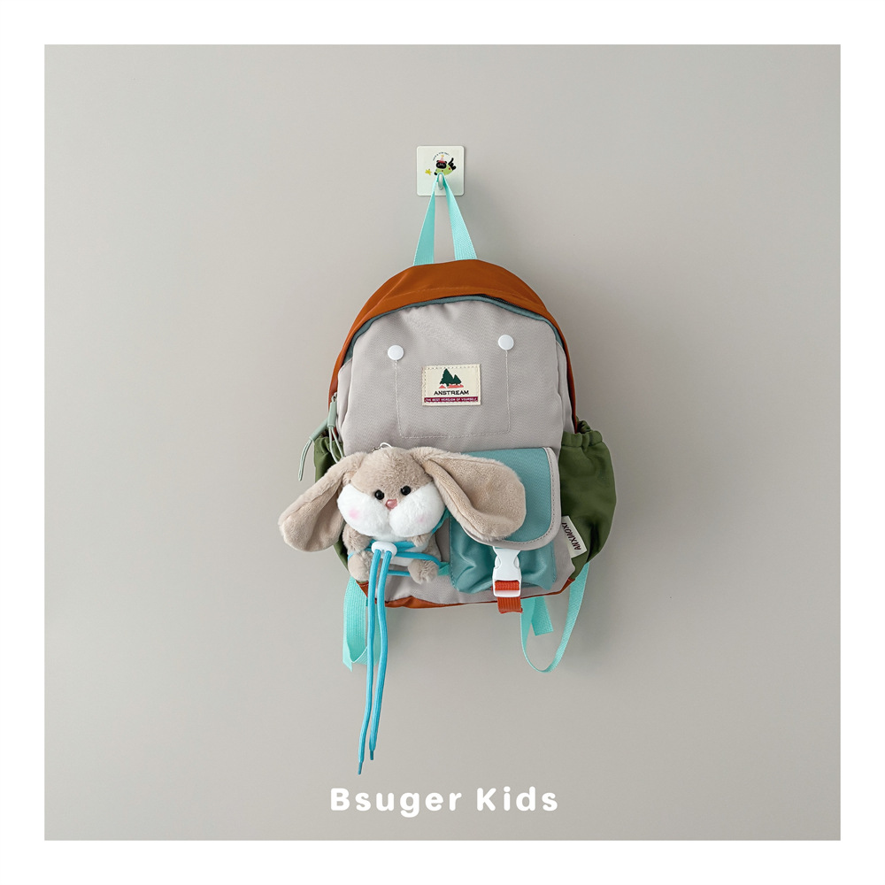 Kids Zipper Toys - Detachable Plush Toy Children's Cute Backpack