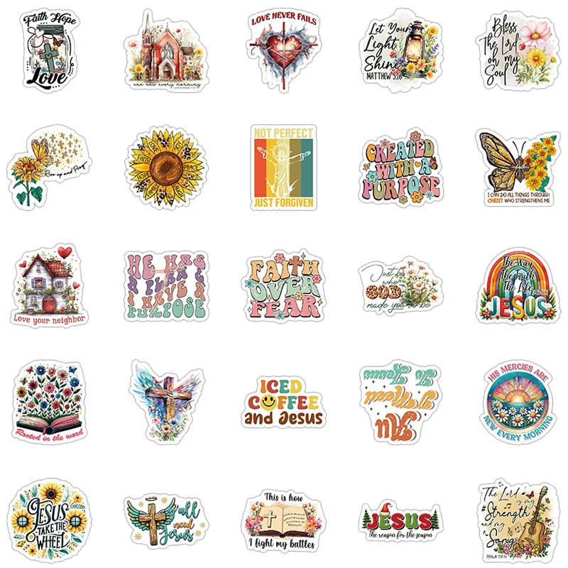 50PCS Cartoon Colorful Inspira - Kids Toys Quotes recension och pris