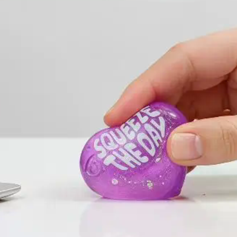 Glitter Heart Shaped Squeeze T - Kids Toys Quotes recension och pris