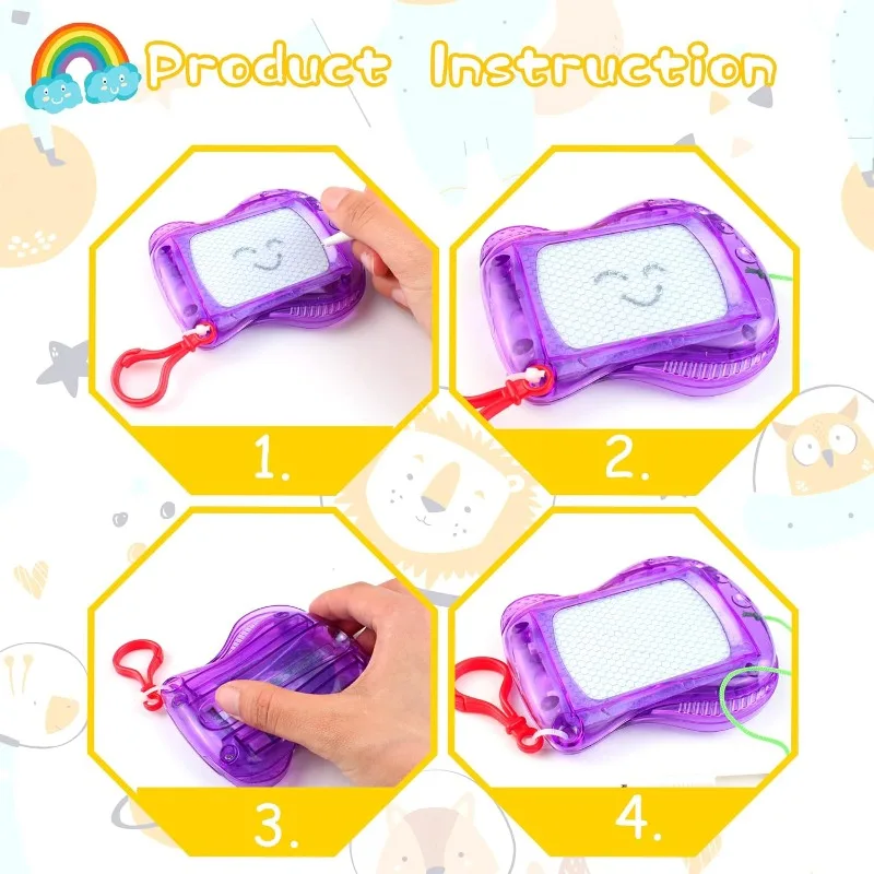 Portable Children Erasable Ske - Magnetic Drawing Board recension och pris