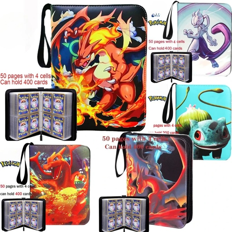 2026Pokemone Card Album PU Zip - Kids Zipper Toys recension och pris