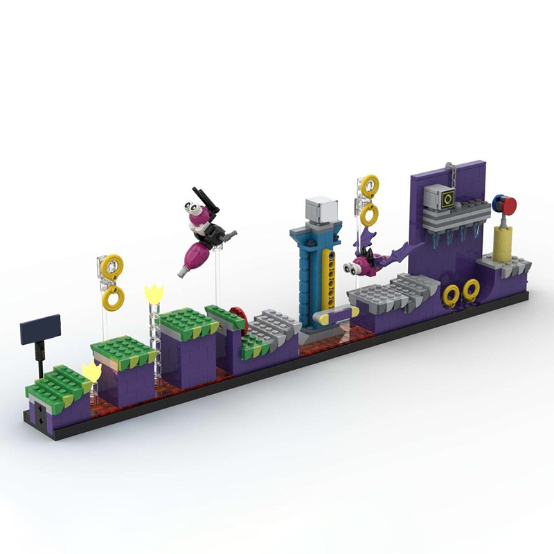874pcs MOC Ideas CUUSOO Sonic  - Kids Toys Zone recension och pris