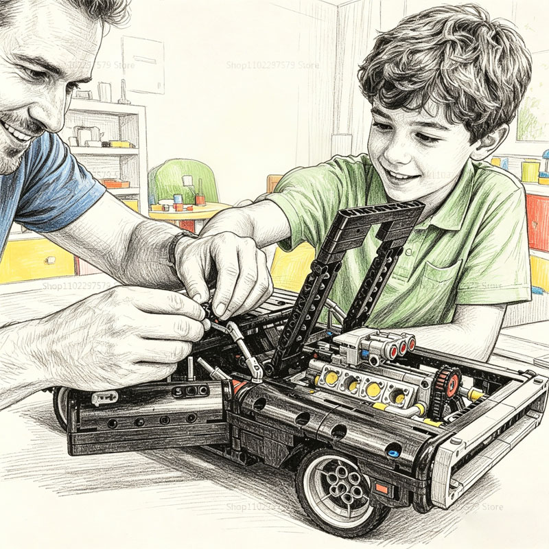 Racing Series Building Blocks  - Kids Toys Delivery Today recension och pris