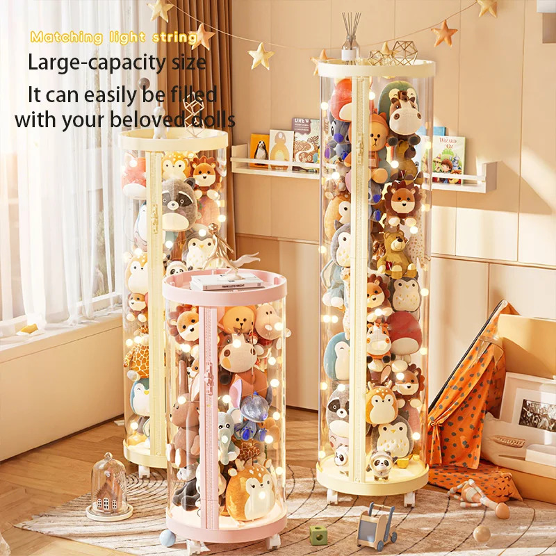 Transparent Doll Storage Box P - Kids Zipper Toys recension och pris