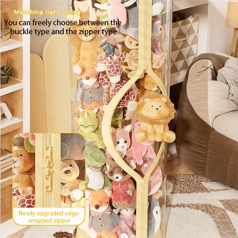 Transparent Doll Storage Box P - Kids Zipper Toys recension och pris