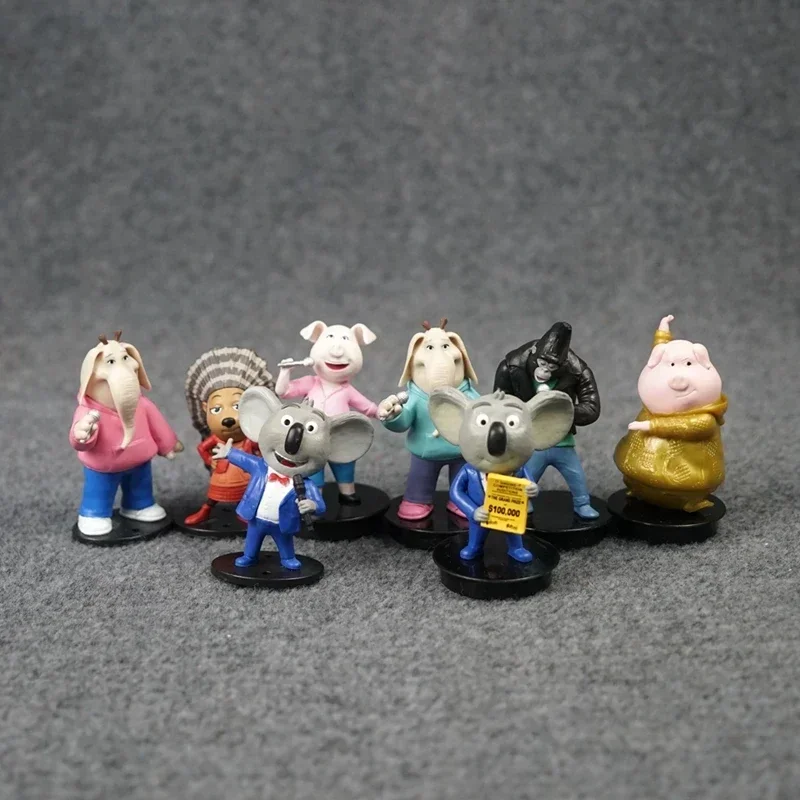 Animated Film SING Figurines M - Kids Toys Png recension och pris