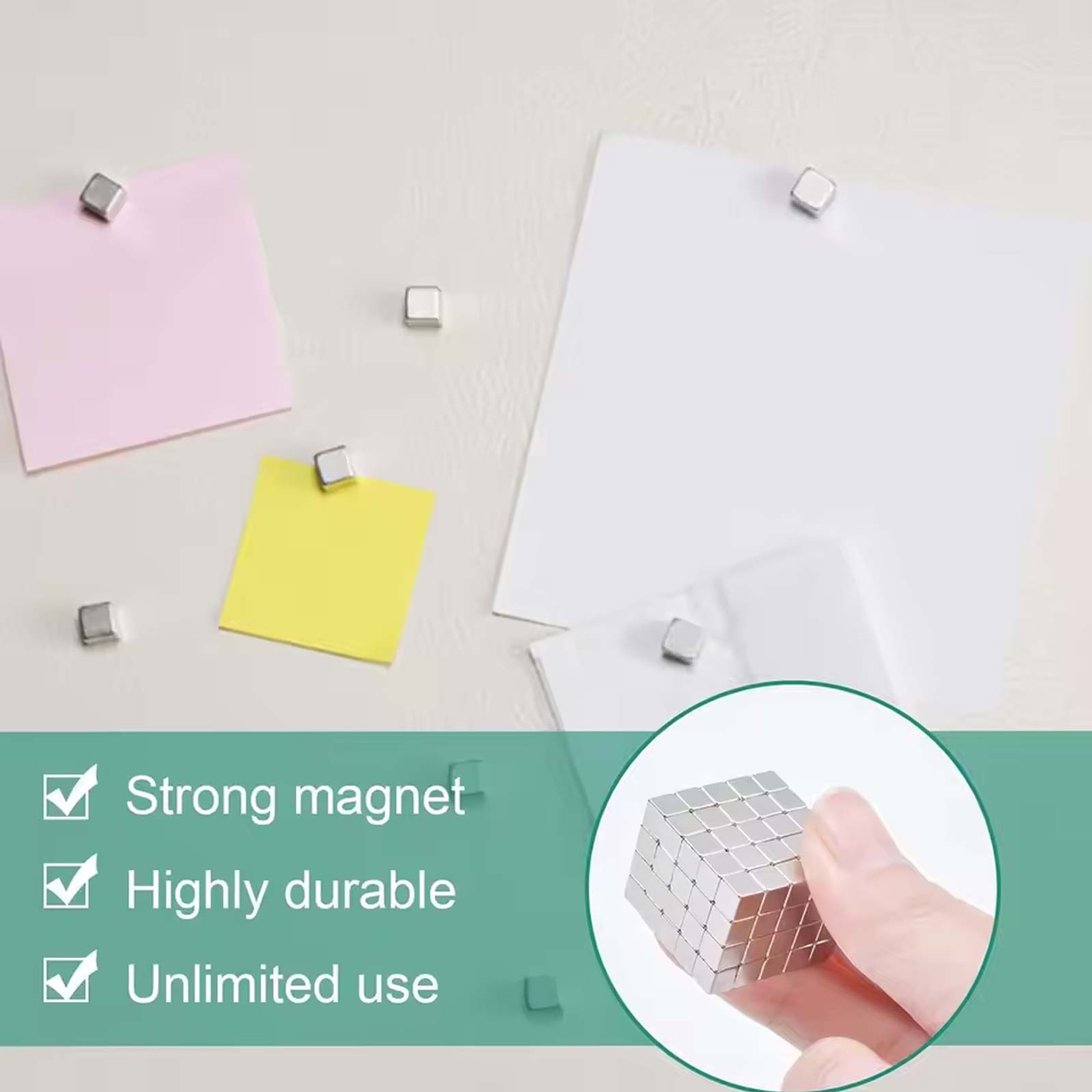 50/100 Pcs Small Square Magnet - Magnetic Drawing Board recension och pris