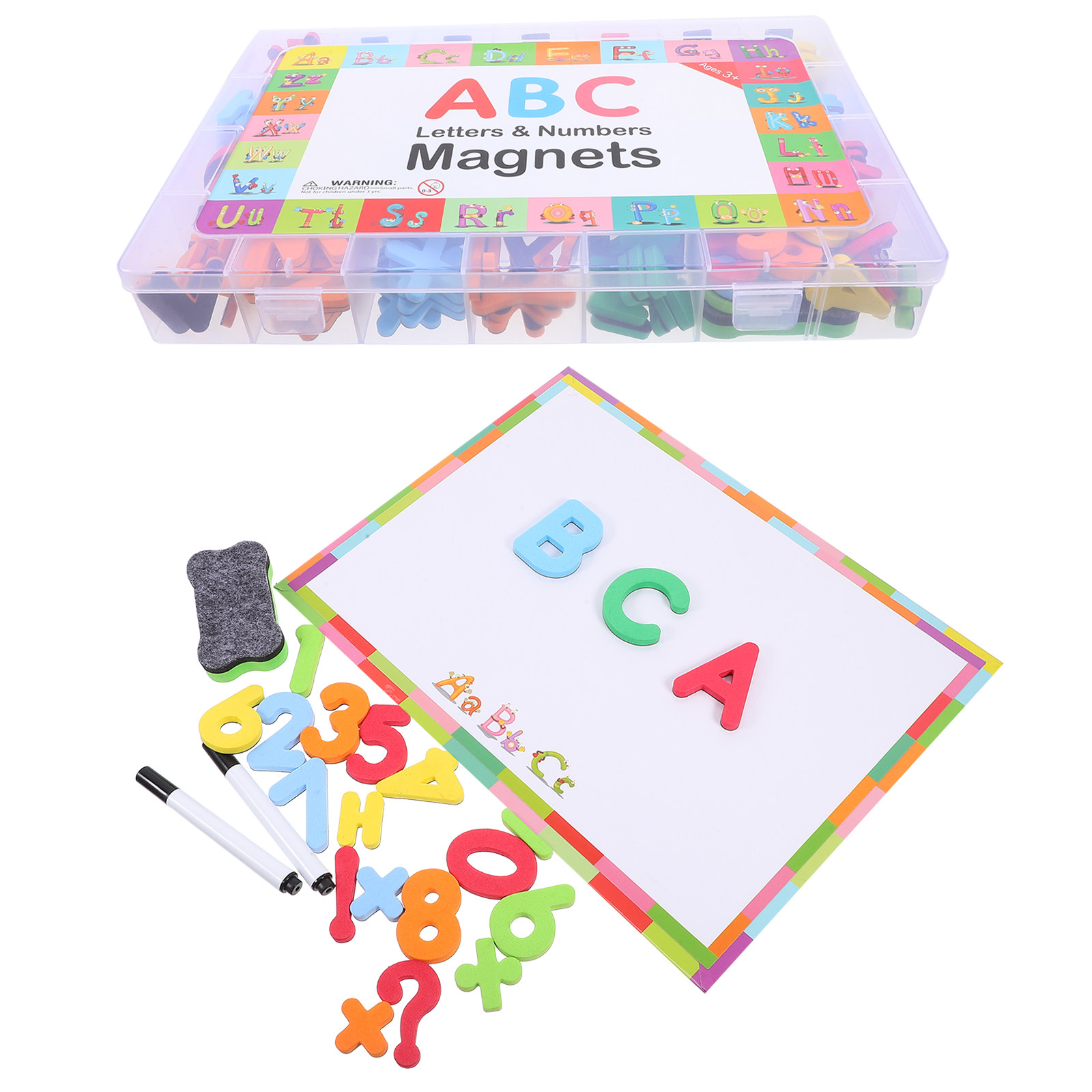 1Set Magnetic English Letters  - Magnetic Drawing Board recension och pris