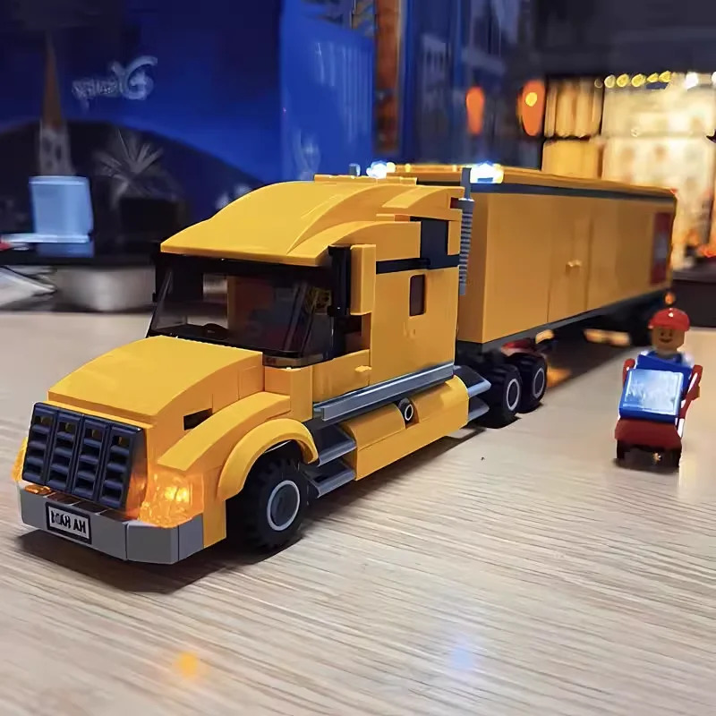 Technical Yellow Delivery Tran - Kids Toys Delivery Today recension och pris