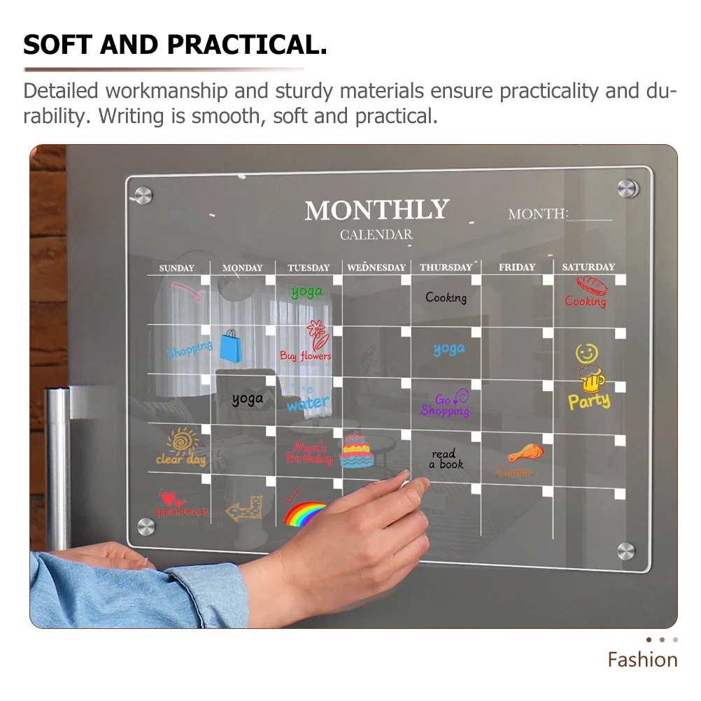 Magnetic Fridge Board Acrylic  - Magnetic Drawing Board recension och pris