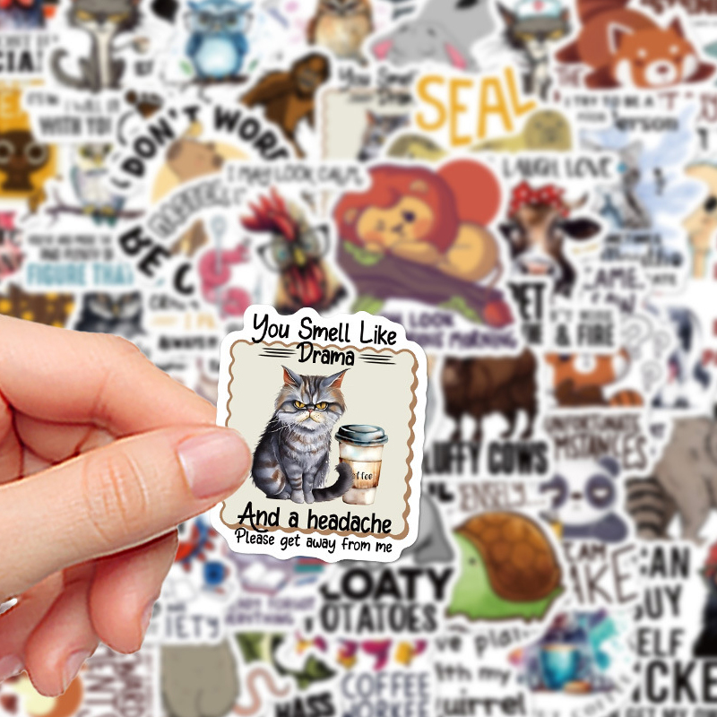 50PCS Funny Cartoon Graffiti S - Kids Toys Quotes recension och pris