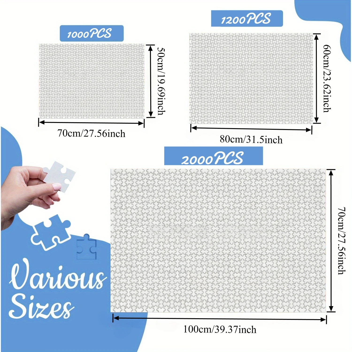 500/1000 Pieces Jigsaw Puzzle  - Kids Toys Under 500 recension och pris