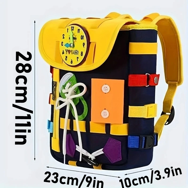 Montessori Felt Backpack for T - Kids Zipper Toys recension och pris