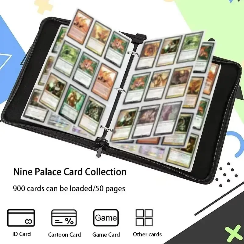 400pcs/900pcs Card Album Book  - Kids Zipper Toys recension och pris