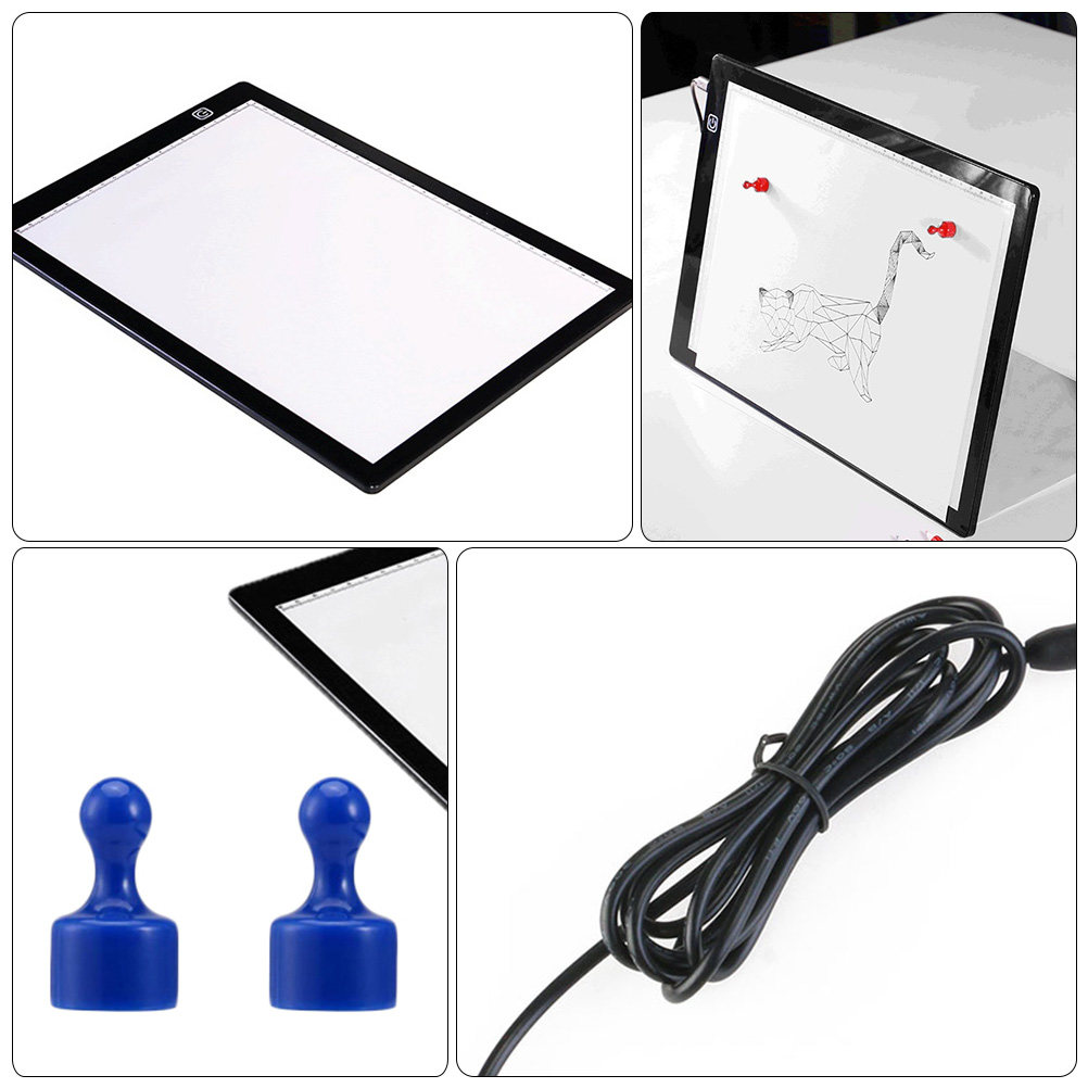 A4 LED Light Box Tracing Board - Magnetic Drawing Board recension och pris