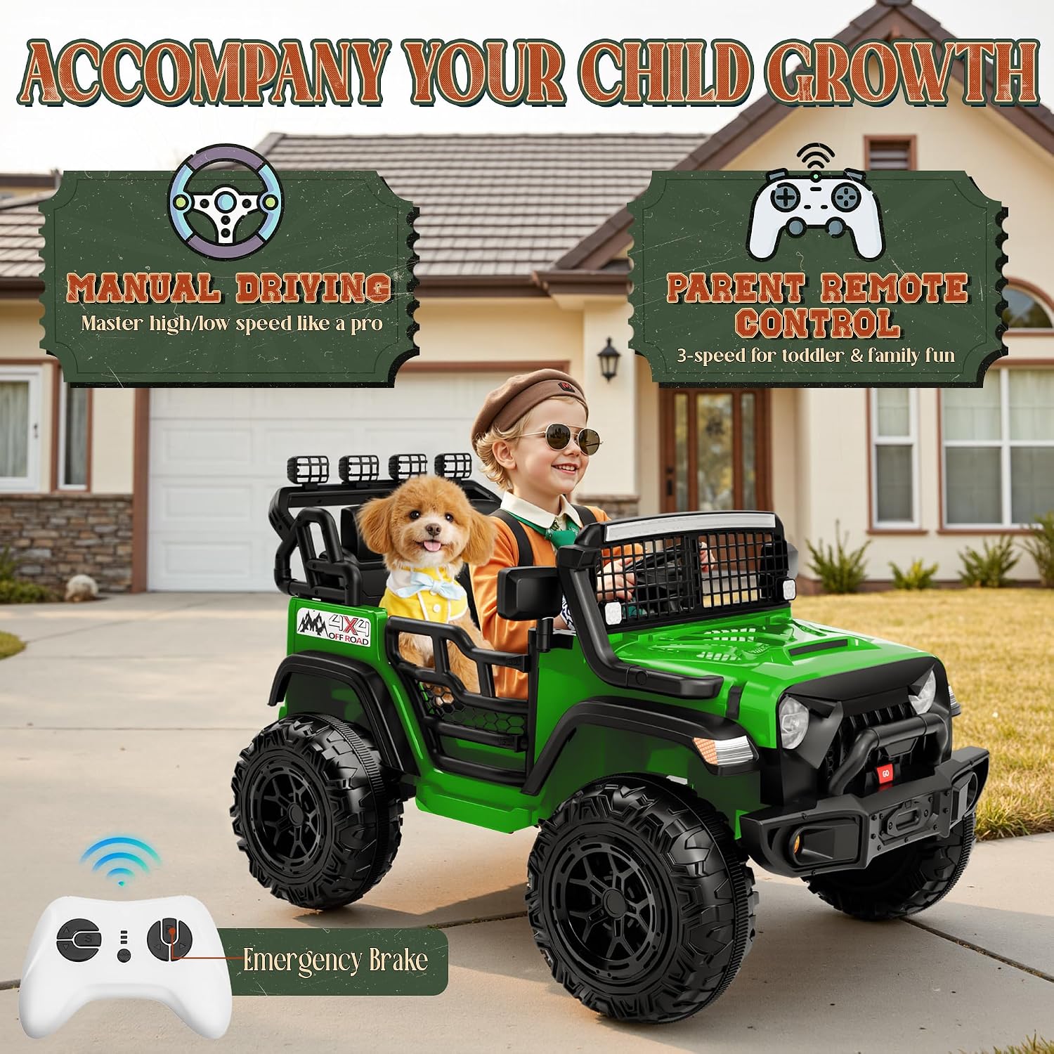 JOYRACER 24V Ride on Toys for  - Kids Toys Big W recension och pris